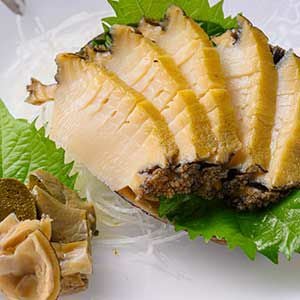 やわらか蒸しアワビ