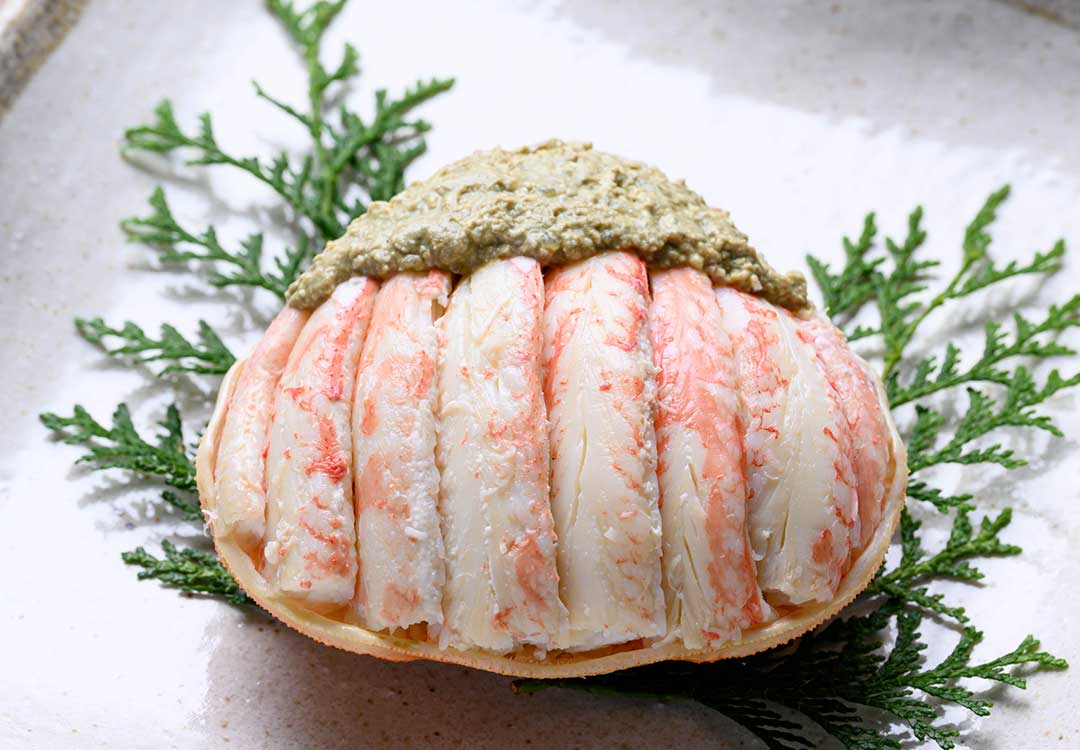 プレミアムズワイガニ甲羅盛り 蟹の漢船（おとこぶね）