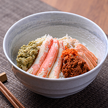 プレミアムズワイガニ 雌雄の甲羅盛り 夫婦宝船