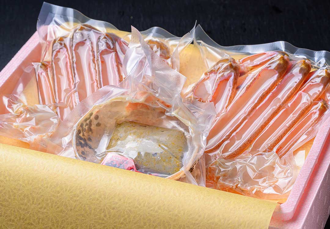 捌き済み 生プレミアムズワイガニ