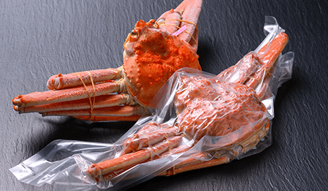 冷凍 茹で姿プレミアムズワイガニ