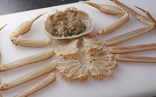 ズワイガニの上手な捌き方